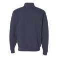 thumbnail image 2 of Jerzees Mens NuBlend Quarter Zip Cadet Collar Sweatshirt, 3X, 2 of 2