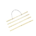 thumbnail image 1 of serony 21CM-61CM DIY Magnetic Wooden Photo Hanger Frame Scroll Print Poster Picture 21cm, 1 of 8