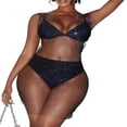 thumbnail image 1 of Robe de Plage Sans Manches à Paillettes en Résille pour Femmes, Maillot de Bain d'Été, 1 of 6