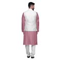 thumbnail image 3 of Atasi Ensemble Kurta Pyjama Indien pour Hommes, Veste Imprimée Classique Décontractée, 3 of 5