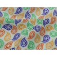 thumbnail image 5 of oneOone Viscose Jersey Blue Fabric Abstracts Sewing Material Print Fabric By The Yard 60 Inch Wide, 5 of 5