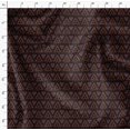 thumbnail image 4 of Soimoi Black Poly Georgette Fabric Triangle Art Geometric Print Fabric by the Yard 52 Inch Wide, 4 of 5