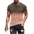 thumbnail image 2 of NJDVHB Chemises d'Été pour Hommes, Chemise de Plage pour Homme, Haut à Col Rond Imprimé pour Homme Fallow Décontracté Mode à Manches Courtes, Rose, TTG, 2 of 5