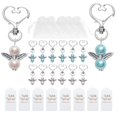 thumbnail image 2 of AMERTEER Gift Bags Set DIY Drawstring Candy Biscuit Pouches Kit Heart Shaped Keychain Hanging Tags Favor Bags Set, 2 of 10