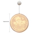 thumbnail image 4 of 3D Hanging Light LED String Lamp Lighting Decoration Christmas Light for Home Bedroom Room Merry Christmas 2, 4 of 10