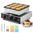 thumbnail image 1 of VEVOR 9PCS 76mm Dutch Pancake Maker Commercial Dorayaki Baker 850W Non-stick, 1 of 9