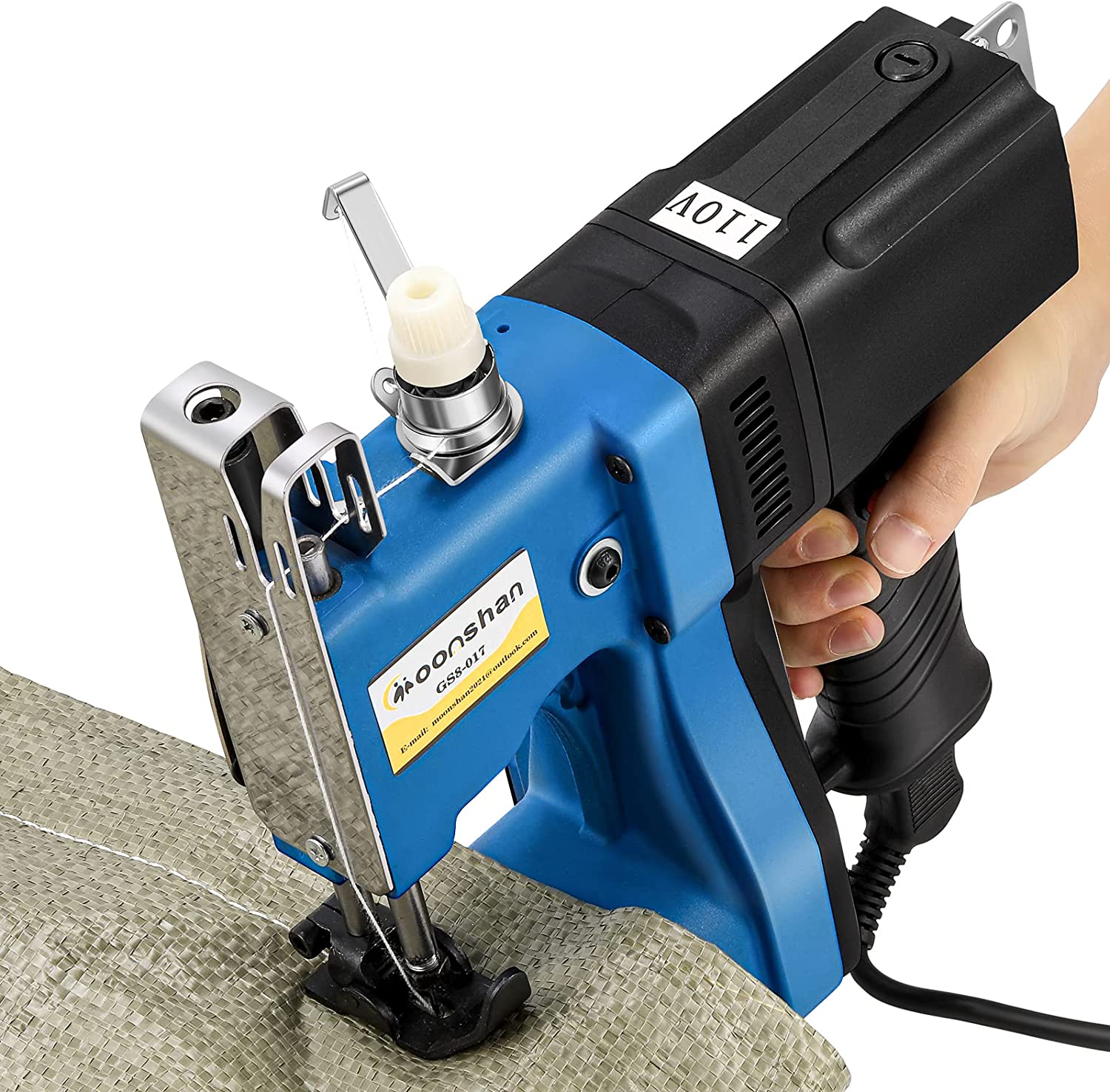 Bag Closer Machine Industrial Bag Closing Machine Bag Sewing Machine Automatic Woven Bag Sewer Packing Machine for Packing Bags Non-woven Fabrics Leathe
