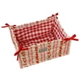 thumbnail image 1 of Fasiaou Desktop Storage Basket Organizer for Snacks Sundries and Cosmetic Items with Compact Design for Tidy Space,Red, 1 of 6