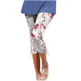 thumbnail image 1 of Pantalon Cargo pour Femmes à Coupe Décontractée par Generic TG, Capris Décontractés Noirs Unis, à Cordon, Raccourcis, Légers, 1 Unité, 1 of 5