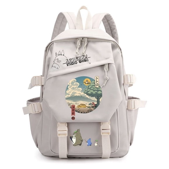 Ghibli Totoro anime cosplay student school bag backpack cartoon backpack laptop travel backpack