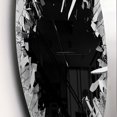 thumbnail image 2 of Designart Conception 3D abstraite de mur cassé horloge murale, 2 of 4