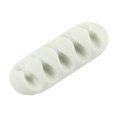 thumbnail image 1 of braveheart Silicone Cable Winder Desktop Management Clip Cable Holders Cable Organizer Good white 1Set, 1 of 6