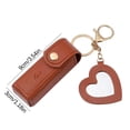 thumbnail image 3 of Antqov Lipstick Storage Box with Mirror Coin Purse Keychain Lipstick Mini Storage Bag, A Storage, 3 of 5