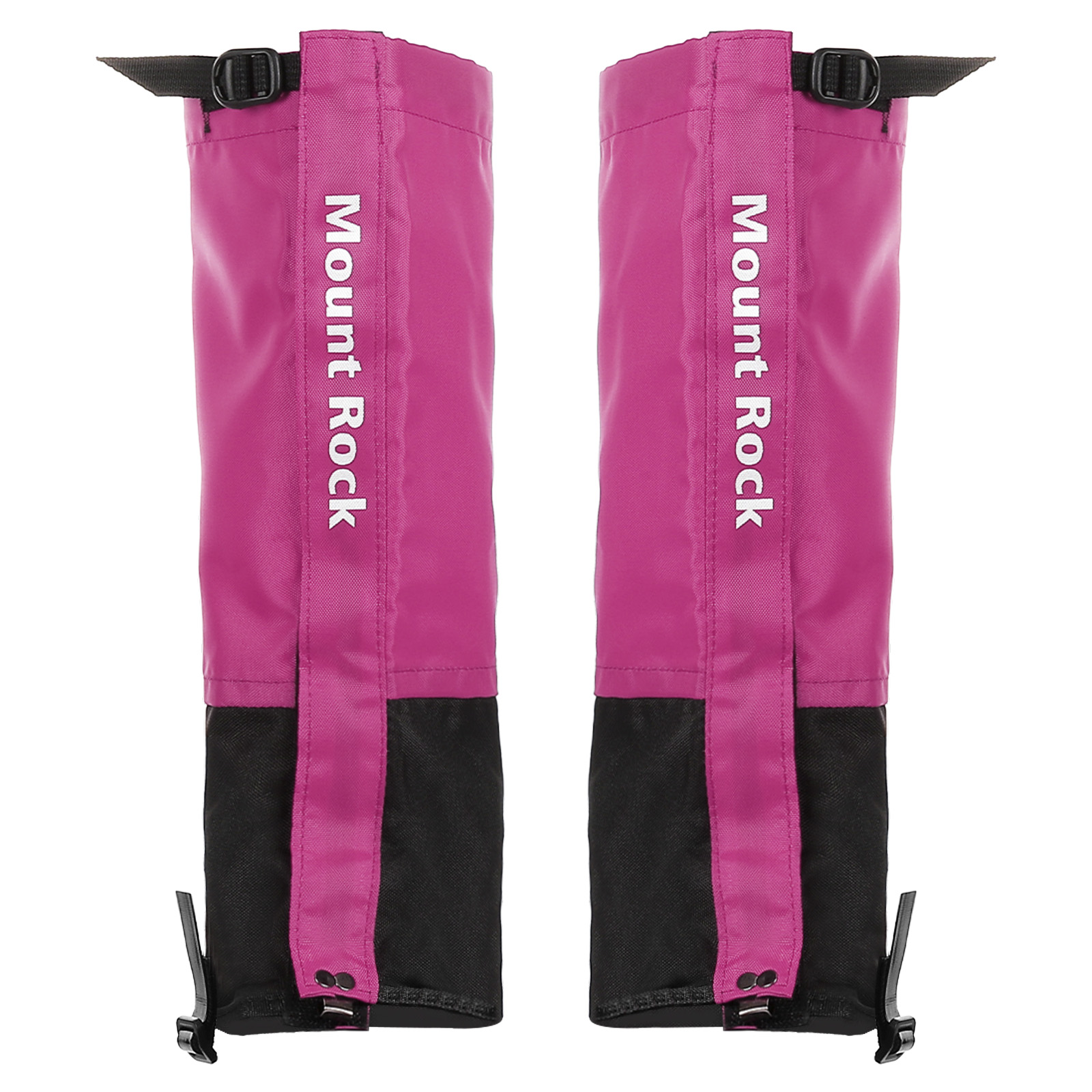 Unique Bargains Cache-Jambes, Couvre-Chaussures Imperméables Ajustables pour Bottes de Neige, Violet, m