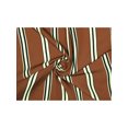 thumbnail image 3 of INSPIRE CHIC Foulards Carrés à Rayures pour Femmes Foulard de Tête Fichu Brun avec Boucle, 3 of 5