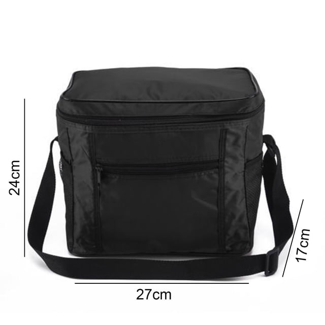 Penkiiy Sac à Lunch Isolé, Sac Fourre-Tout à Lunch Pliable Réutilisable à Grande Capacité, Sac Fourre-Tout Réfrigérant à Lunch Étanche avec Conception à Multiples Sacs, Sac à Lunch pour Adultes pour Femmes, Hommes, Travail, Bureau, Voyage