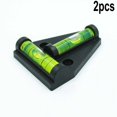 thumbnail image 1 of Lefu 2PCSTwo Way T-Shape Mini Leveller Bubble Spirit Level for Pictures TV\'s Caravans, 1 of 7
