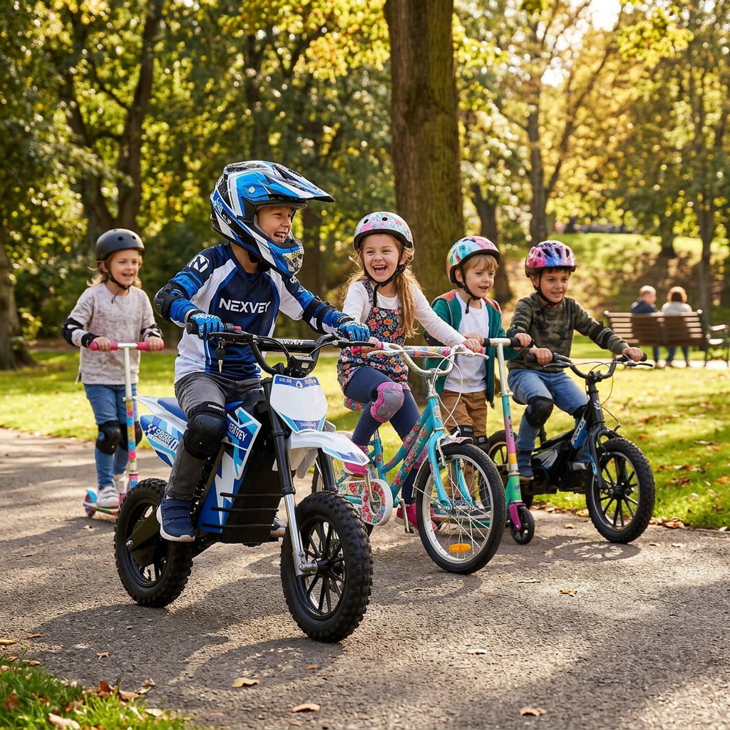 NEXVEY Spark 03 Electric Dirt Bike Electric Bike for Kids 8-13
