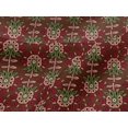 thumbnail image 4 of oneOone Viscose Jersey Fabric Leaves & Floral Block Printed Fabric 1 Yard 60 Inch Wide, 4 of 5