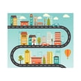 thumbnail image 2 of Chmadoxn Bathroom Rugs, Rugs for Living Room, Area Rug, Bath Mat 40*60cm Children Carpet Parking Lot Climbing Mat Game Road Mat Early Childhood Kindergarten Carpet polyester carpet, 2 of 4
