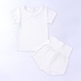 thumbnail image 1 of LSLJS Newborn Infant Baby Girl Boy Clothes Short Sleeve Tops T-Shirt+Shorts Solid Color Two Piece Outfits Set, 1 of 9