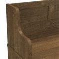 thumbnail image 4 of Bowery Hill Engineered Wood Full Entryway Storage Set with Coat Rack in Brown, 4 of 11