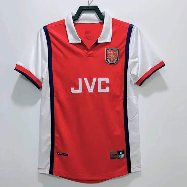98/99 Arsenal Domicile Été Classique Commémoratif Maillot de Football d'Équipe - TTG