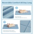 thumbnail image 3 of MadePets Dog Crate Bed Metal Crates Fit Dog Mat Large Crate Bed UltraSoft/Machine Washable/Slip Cozy Dog Crate Pad for Large Dogs L x W x .H es(L x .W x .H, 3 of 7