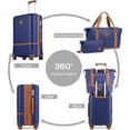 thumbnail image 2 of Joyway Ensemble de Bagages Cabine 3 Pcs avec Roues Pivotantes, Cadenas TSA, Ensemble Léger à Coque Rigide, 2 of 6