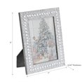 thumbnail image 2 of Christmas 5X7" Photo Frame Silver Diamond, 2 of 3