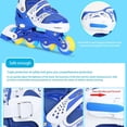 thumbnail image 4 of Patins en Ligne Illuminants pour Enfants Patins en Ligne Réglables avec Roues Lumineuses Patins à Roulettes Extérieurs et Intérieurs pour Enfants Garçons Filles, 4 of 9