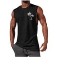 thumbnail image 1 of Weiqiqre Débardeurs pour Hommes Soldes Hommes Décontracté Mode Chandail à Enfiler Col Rond Débardeur de Sport Sans Manches, 1 of 4