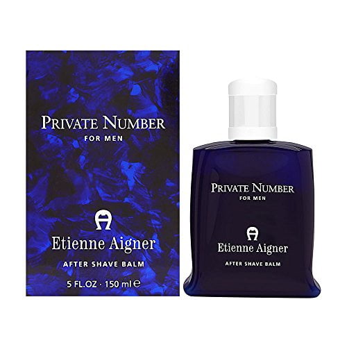 Etienne Aigner Private Number After Shave Balm for Men, 5 Ounce