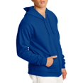 thumbnail image 4 of Hanes Mens ComfortBlend EcoSmart Full Zip Hoodie, L, Deep Royal, 4 of 5
