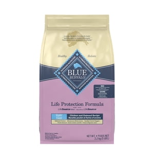 Blue Buffalo Life Protection Formula Small Breed Dry Puppy Food, Chicken & Oatmeal 4.99kg