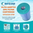 thumbnail image 3 of Hurricane HF6430-01M Elite Aseptic Pool and Spa Filter Cartridge Replacement, 3 of 8
