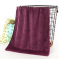 thumbnail image 1 of 1PC Bathing Towel Shower Absorbent Superfine Fiber Soft Comfortable Bath Towel, 1 of 9