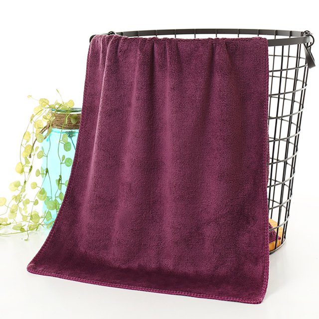 1PC Bathing Towel Shower Absorbent Superfine Fiber Soft Comfortable Bath Towel