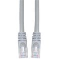 thumbnail image 1 of Cat6a Gray Ethernet Patch Cable  Snagless Molded Boot  500 MHz  15 foot, 1 of 1