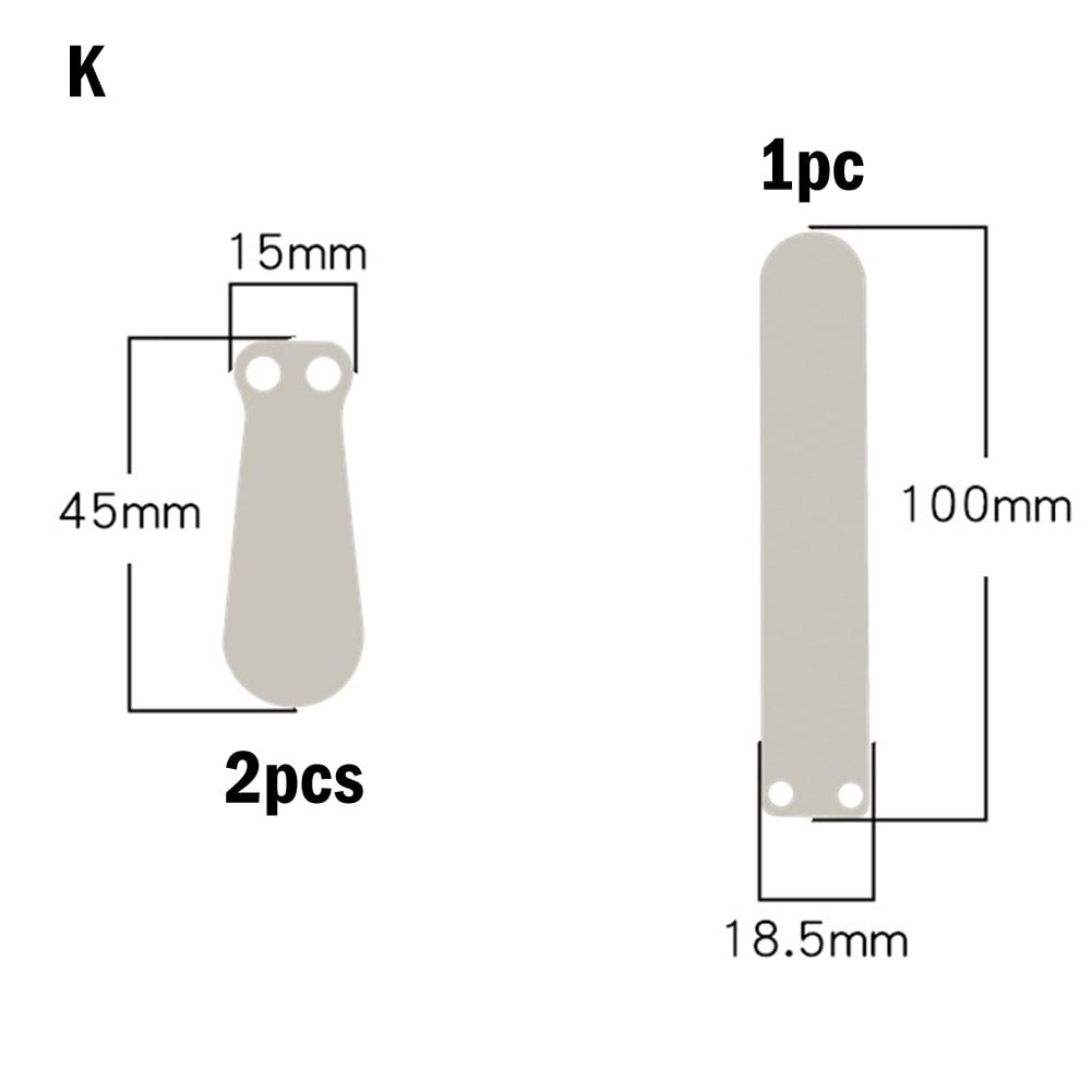 3 Pcs Plaques de Valve de Tête de Pompe de Compresseur d'Air Silencieuses Sans Huile, Machine à Piston à Courroie