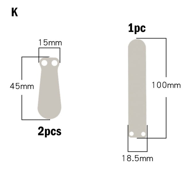 3 Pcs Plaques de Valve de Tête de Pompe de Compresseur d'Air Silencieuses Sans Huile, Machine à Piston à Courroie