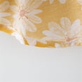 thumbnail image 4 of Elegant Floral Summer Beach Dress Set with Bow and Ruffled Hat for Toddler Girls, 4 of 8