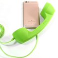 thumbnail image 3 of Mini Mic Phone, Simple Fashion Design Telephone Handset 3.55mm  for Mobile Phone, 3 of 5