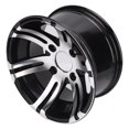 thumbnail image 1 of 12 Inch ATV Wheel Hub, High Strength Aluminum Alloy ATV Wheel Rim, Replacement for Quad Bike Go Kart Off Road Vehicle, 1 of 7