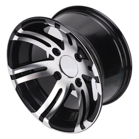 Moyeu de Roue de VTT de 12 Pouces, Jante de Roue de VTT en Alliage d'Aluminium à Haute Résistance, Remplacement pour Quad, Go-Kart, Véhicule Tout-Terrain