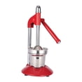 thumbnail image 4 of yuksok Hand Press Fruit Juicer Lemon Squeezer Heavy Duty Easy to Clean Commercial Grade Red, 4 of 9