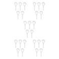 thumbnail image 2 of Maytalsory 5pieces Self-Watering Bird Globe Save Time Easy To Bird Shape Bird Shape S transparent round 5Set, 2 of 6