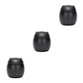 thumbnail image 4 of Baohd Large Capacity Ceramic Canisters Cute For Wide Application Sturdy And Durable Ceramics Cat Form Ceramic Tea Jars black 500ml 3Set, 4 of 6