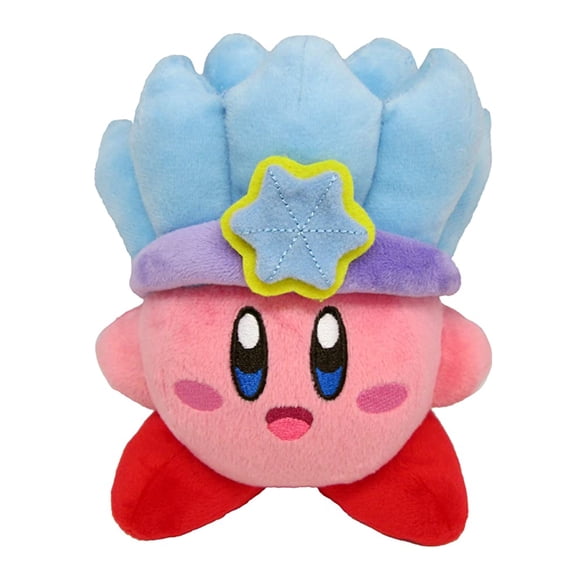 Little Buddy Kirby's Adventure All Star Collection Kirby Ice Stuffed Plush, 6", Multi-Colored (1627)