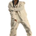 thumbnail image 3 of Women Y2k Skeleton Zip Up Hoodies Rhinestone Graphic Oversized Pullovers, 3 of 6